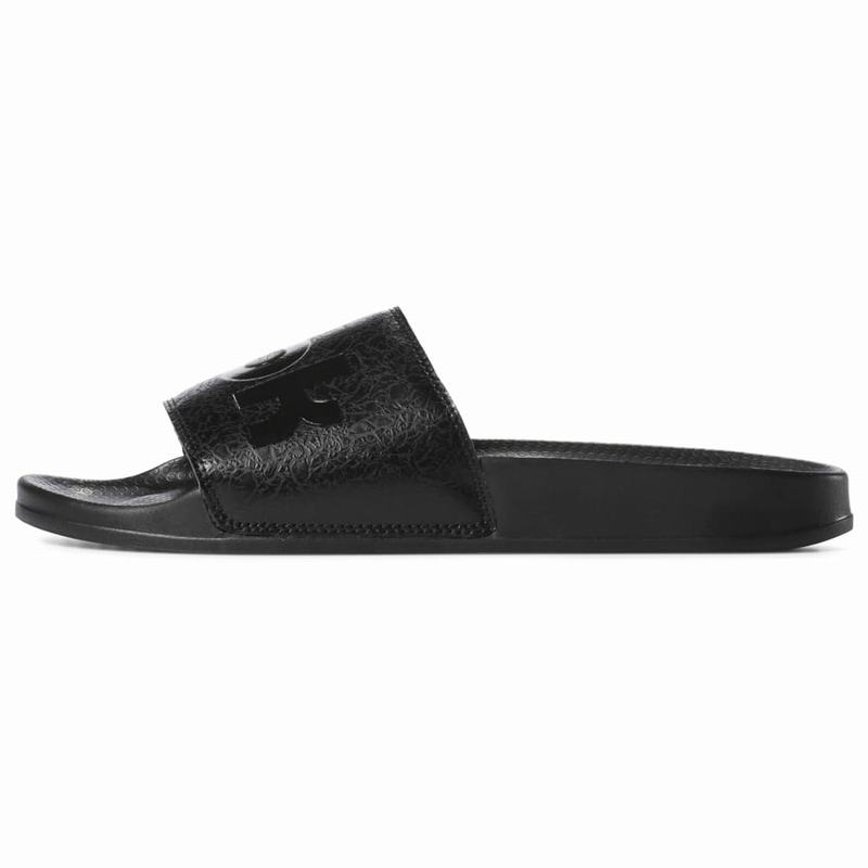 Sandale Reebok Classic Barbati Negrii/Albi Romania QL6092HJ